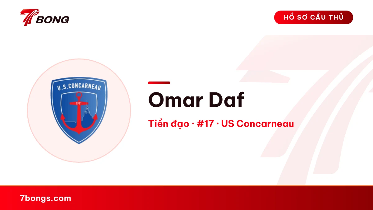 Omar Daf — US Concarneau