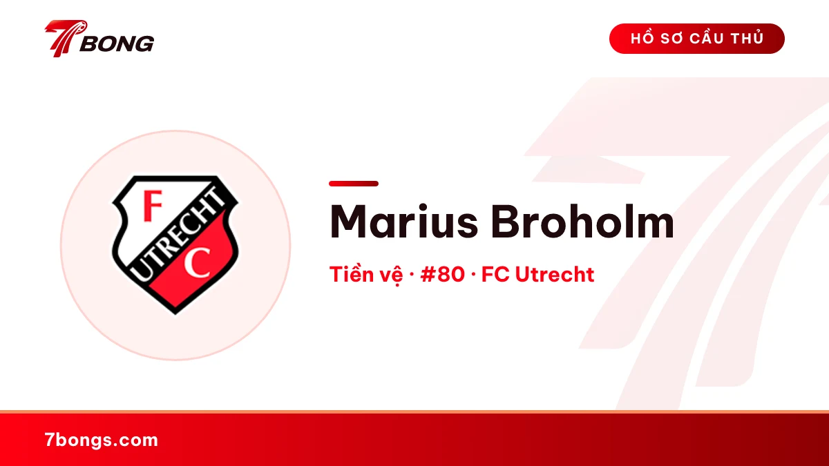Marius Broholm — FC Utrecht