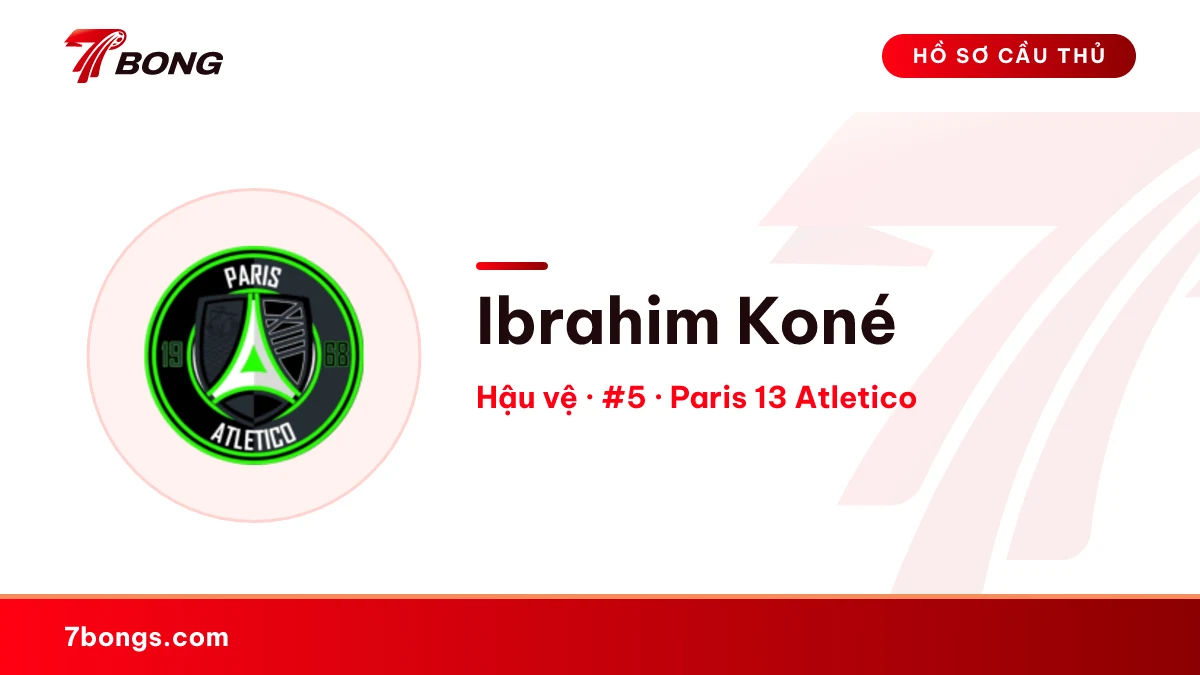 Ibrahim Koné — Paris 13 Atletico