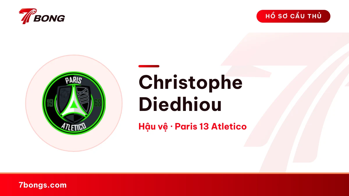 Christophe Diedhiou — Paris 13 Atletico