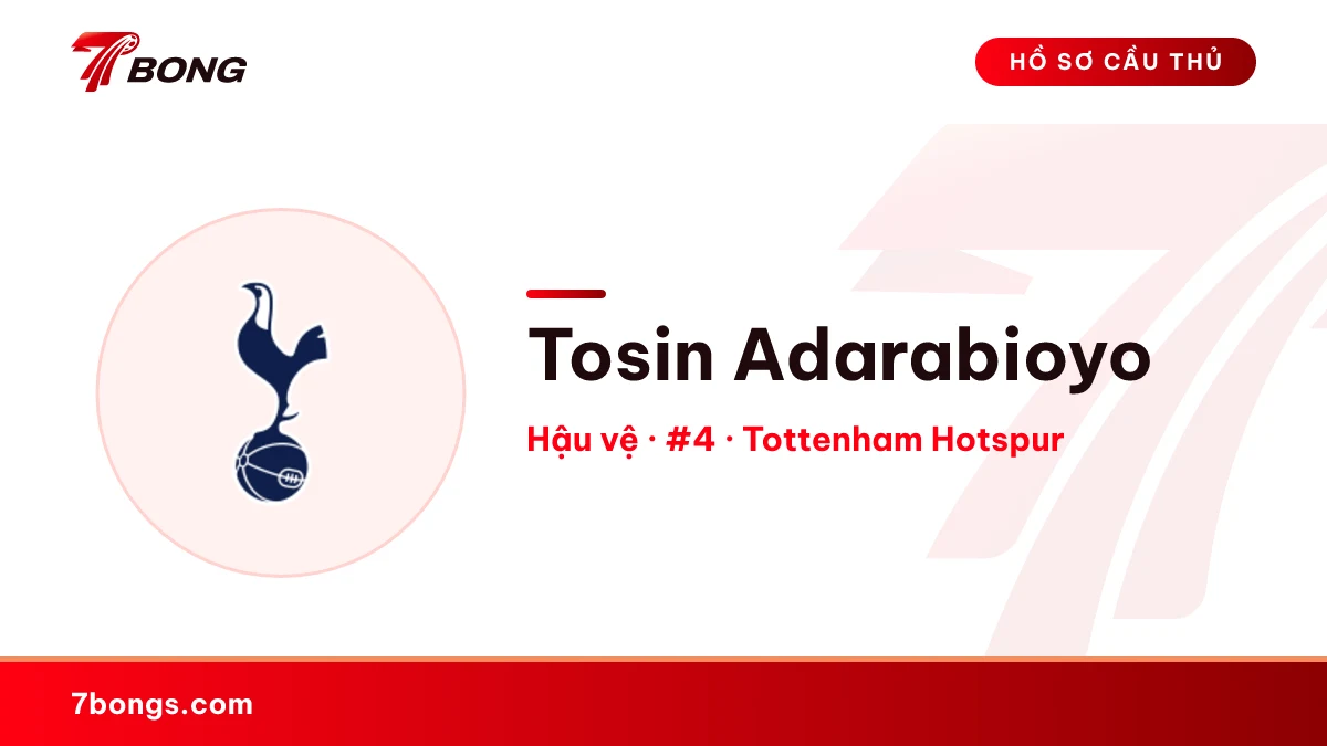 Tosin Adarabioyo — Tottenham Hotspur