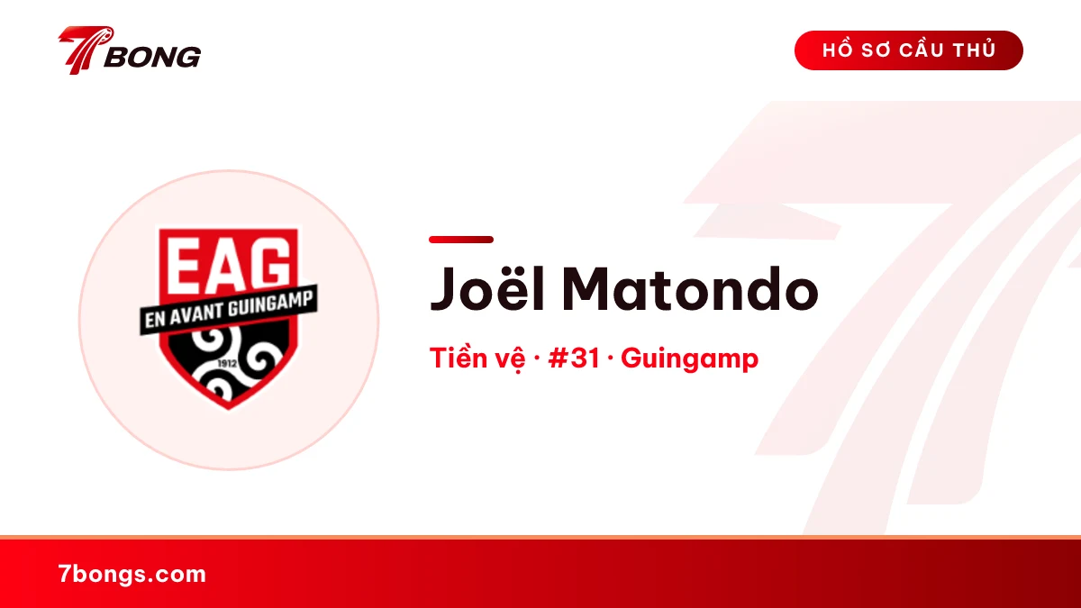 Joël Matondo — Guingamp