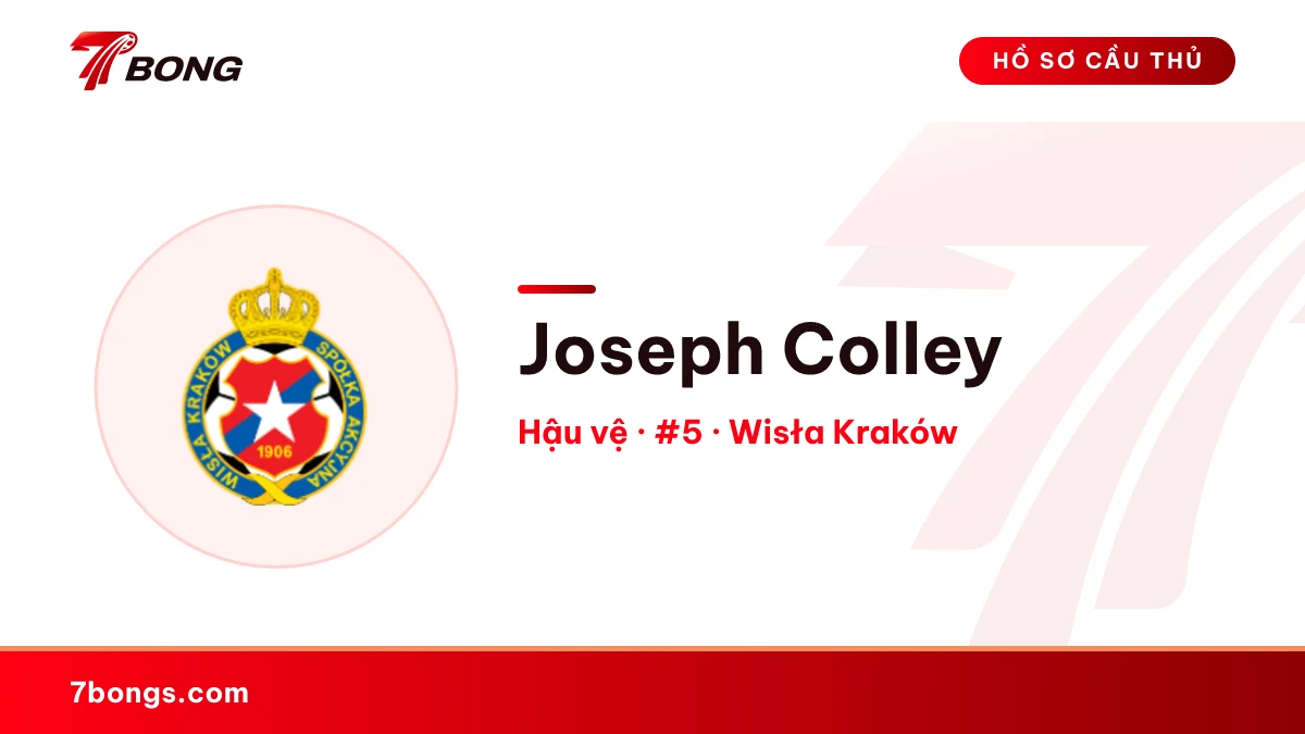 Joseph Colley — Wisła Kraków