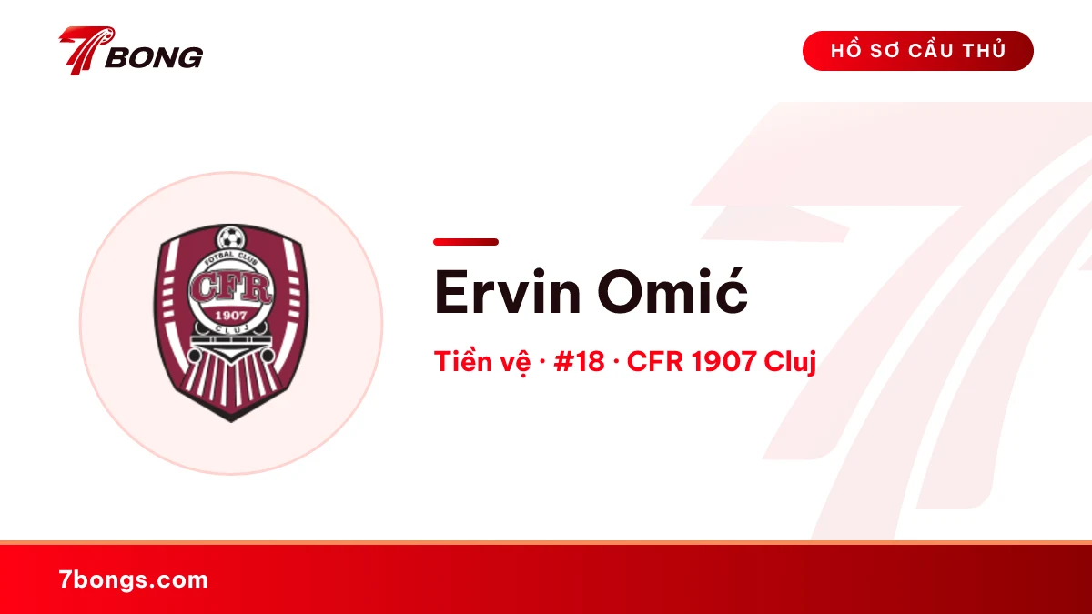 Ervin Omić — CFR 1907 Cluj