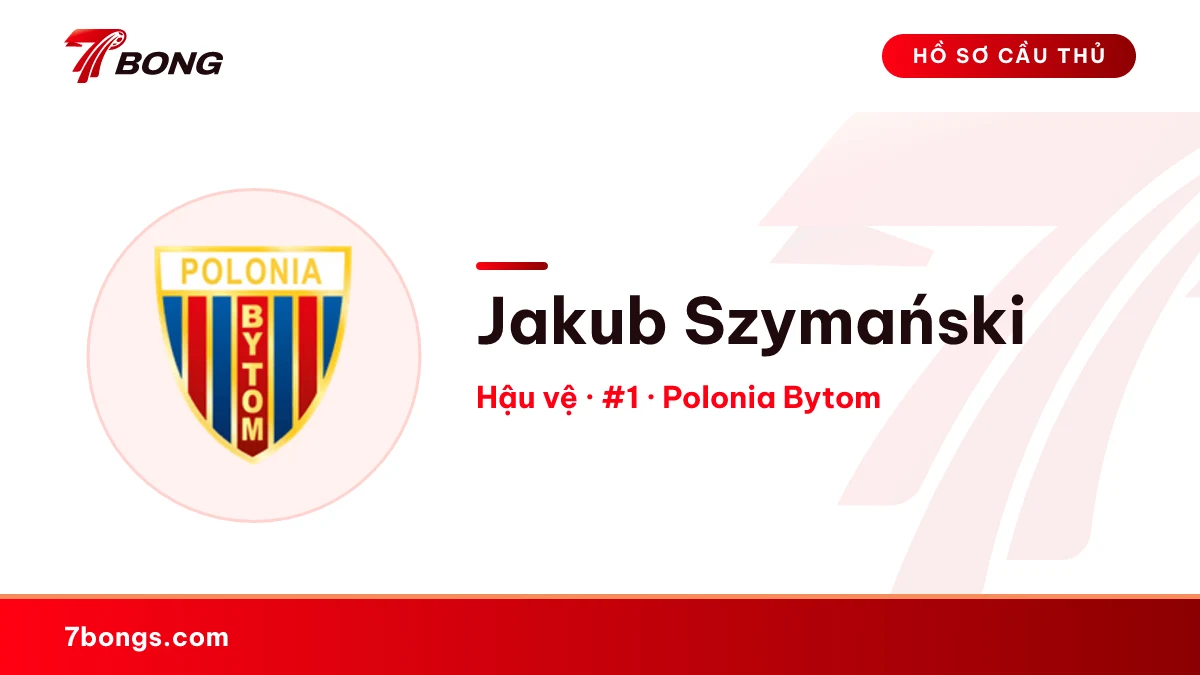 Jakub Szymański — Polonia Bytom
