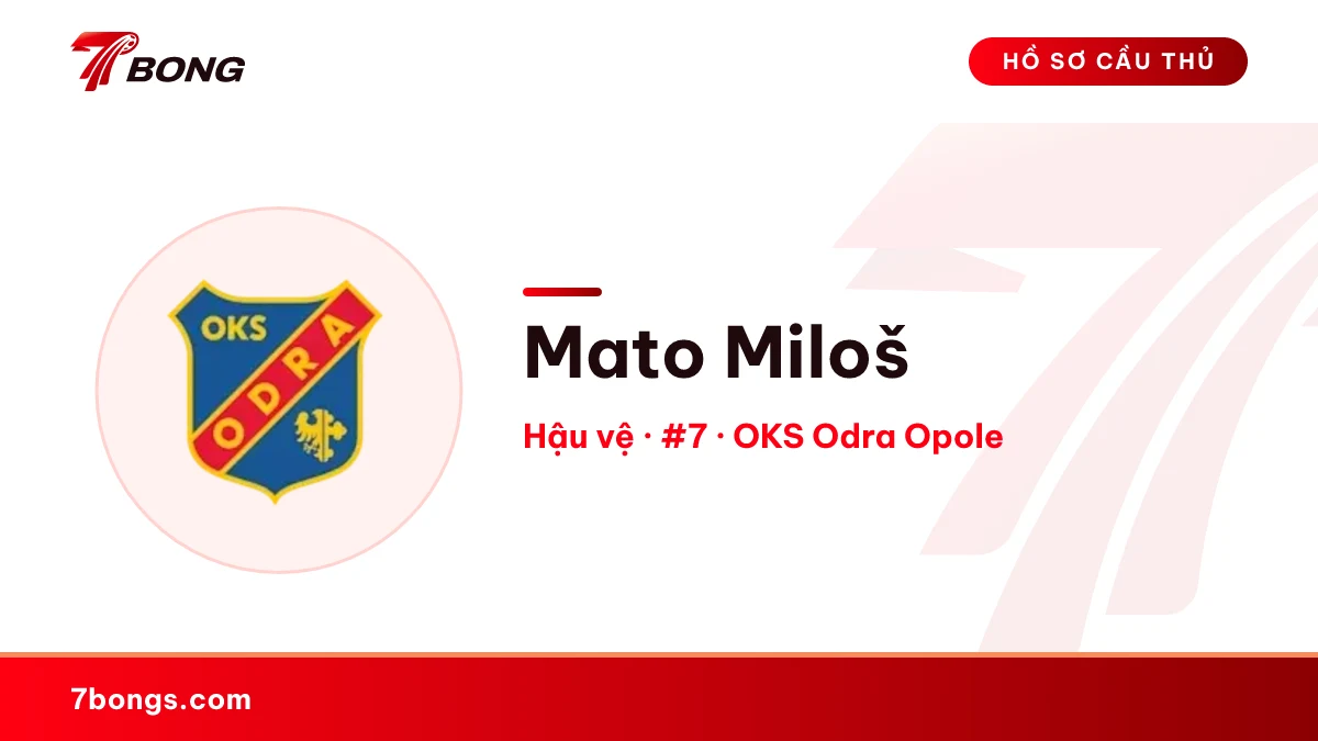 Mato Miloš — OKS Odra Opole