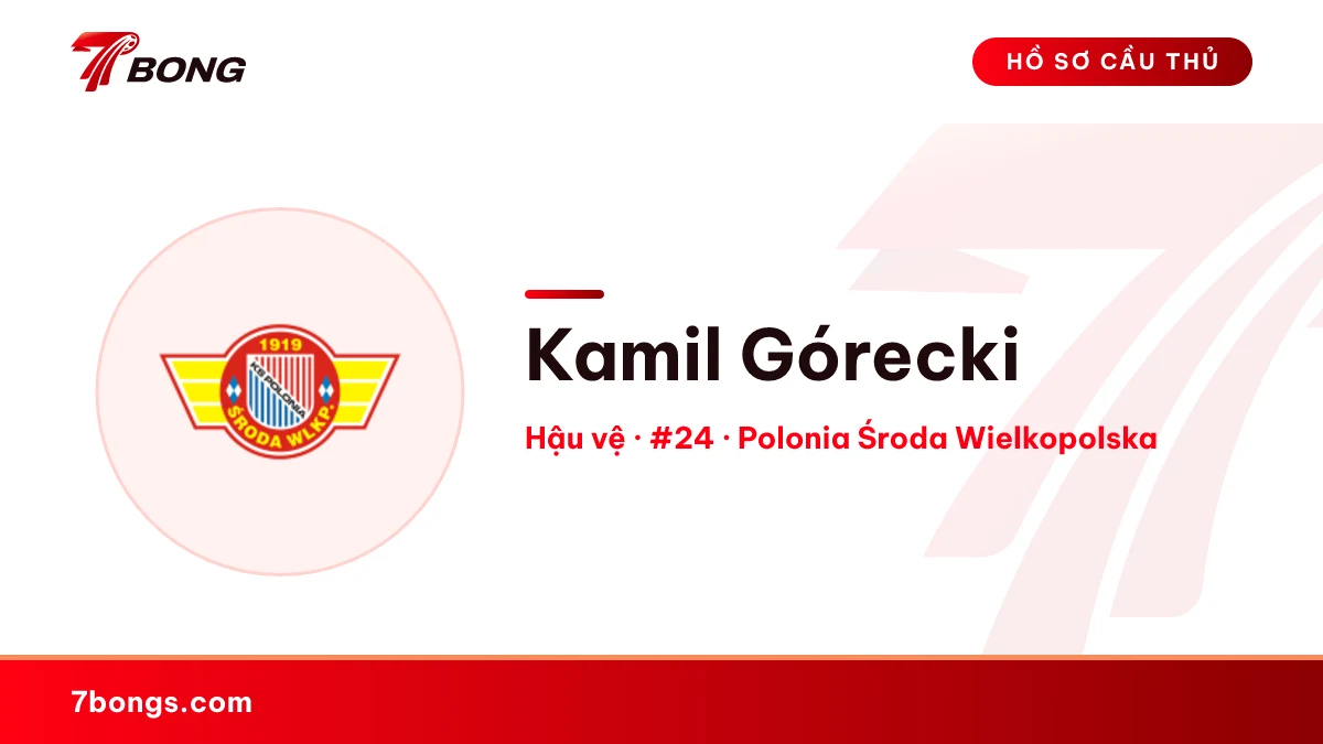 Kamil Górecki — Polonia Środa Wielkopolska