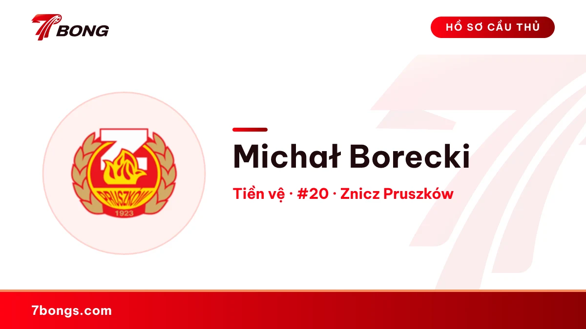 Michał Borecki — Znicz Pruszków
