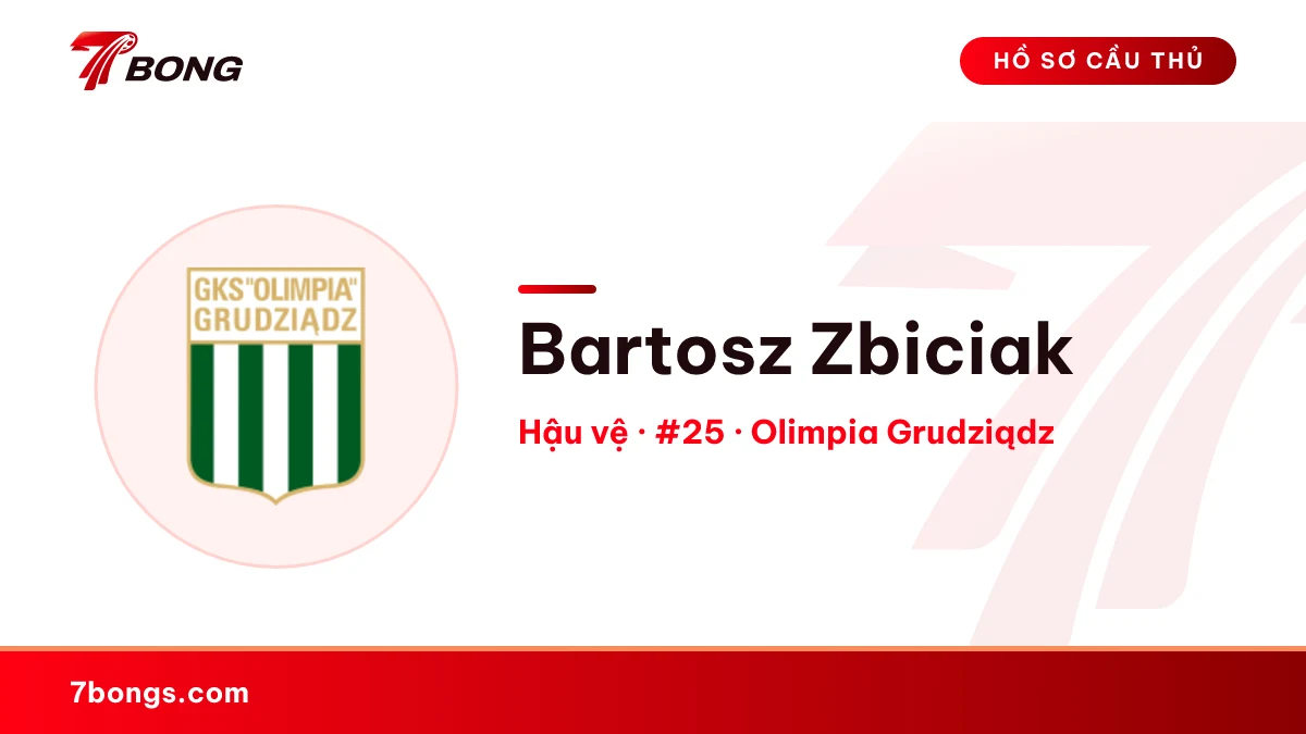 Bartosz Zbiciak — Olimpia Grudziądz