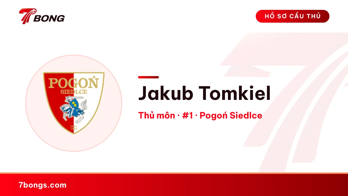 Jakub Tomkiel — Pogoń Siedlce