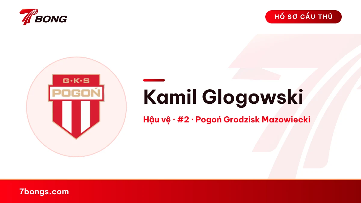 Kamil Glogowski — Pogoń Grodzisk Mazowiecki