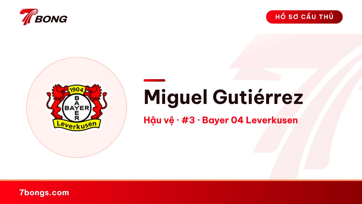 Miguel Gutiérrez — Bayer 04 Leverkusen