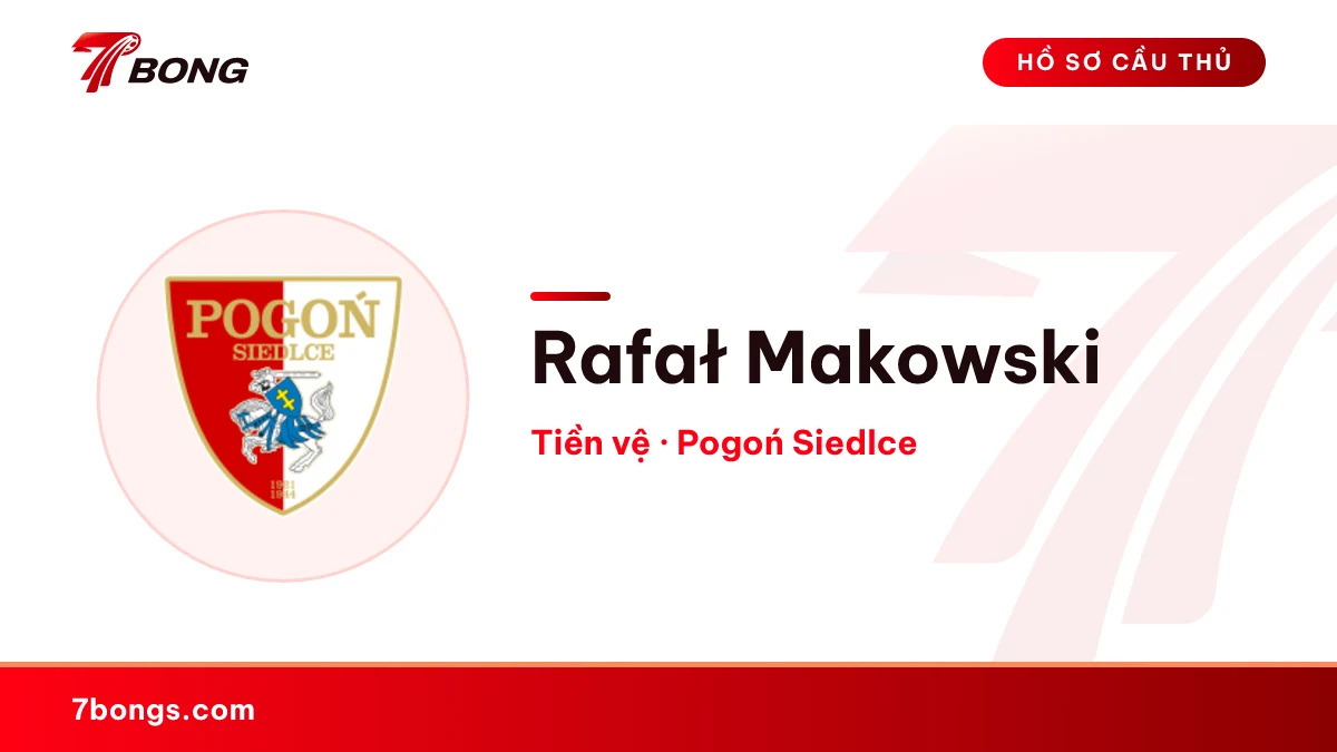 Rafał Makowski — Pogoń Siedlce