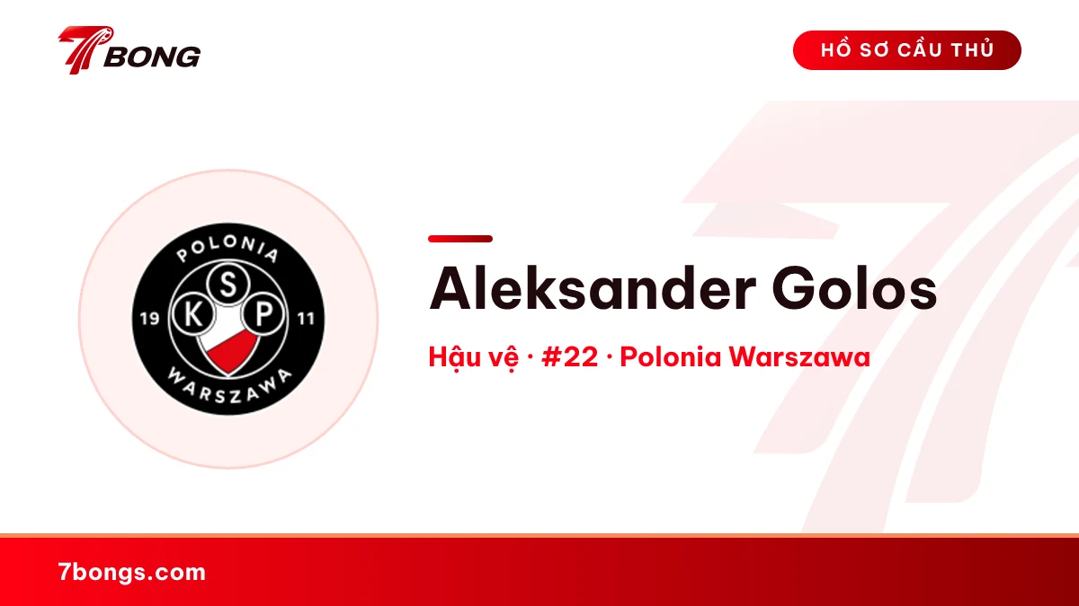 Aleksander Golos — Polonia Warszawa