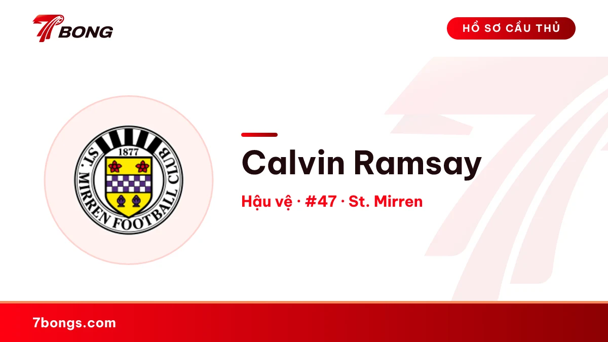 Calvin Ramsay — St. Mirren