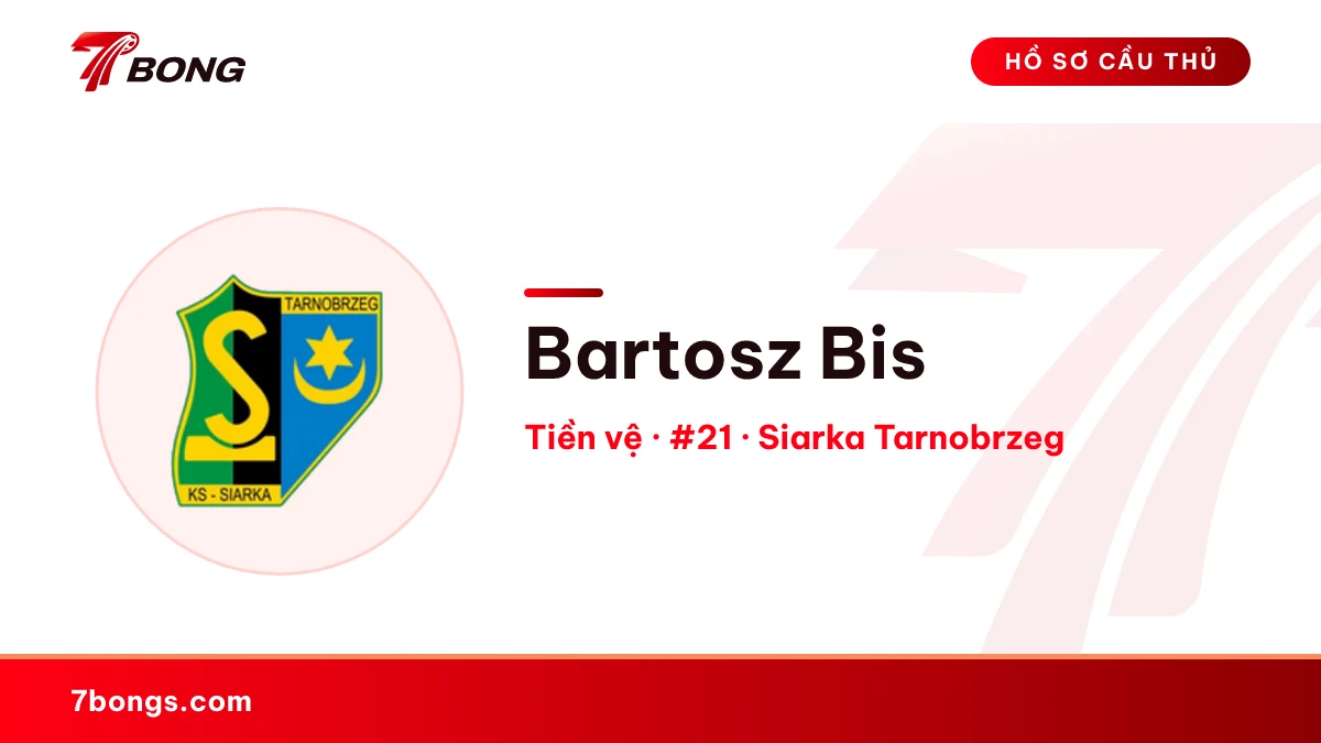 Bartosz Bis — Siarka Tarnobrzeg