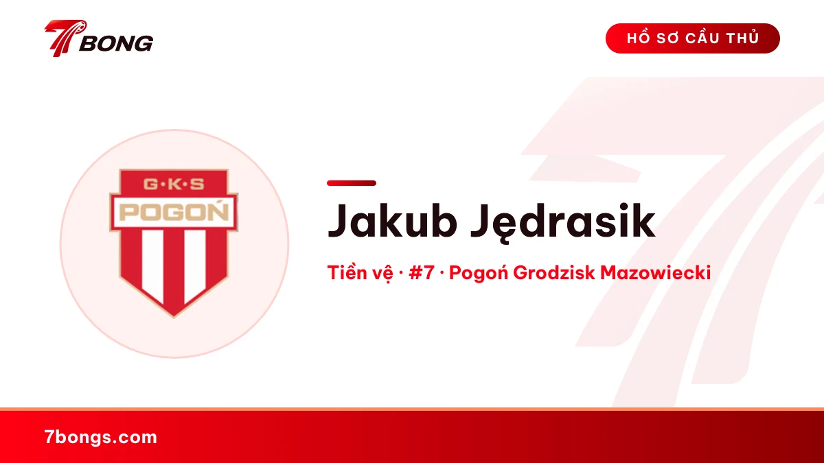 Jakub Jędrasik — Pogoń Grodzisk Mazowiecki
