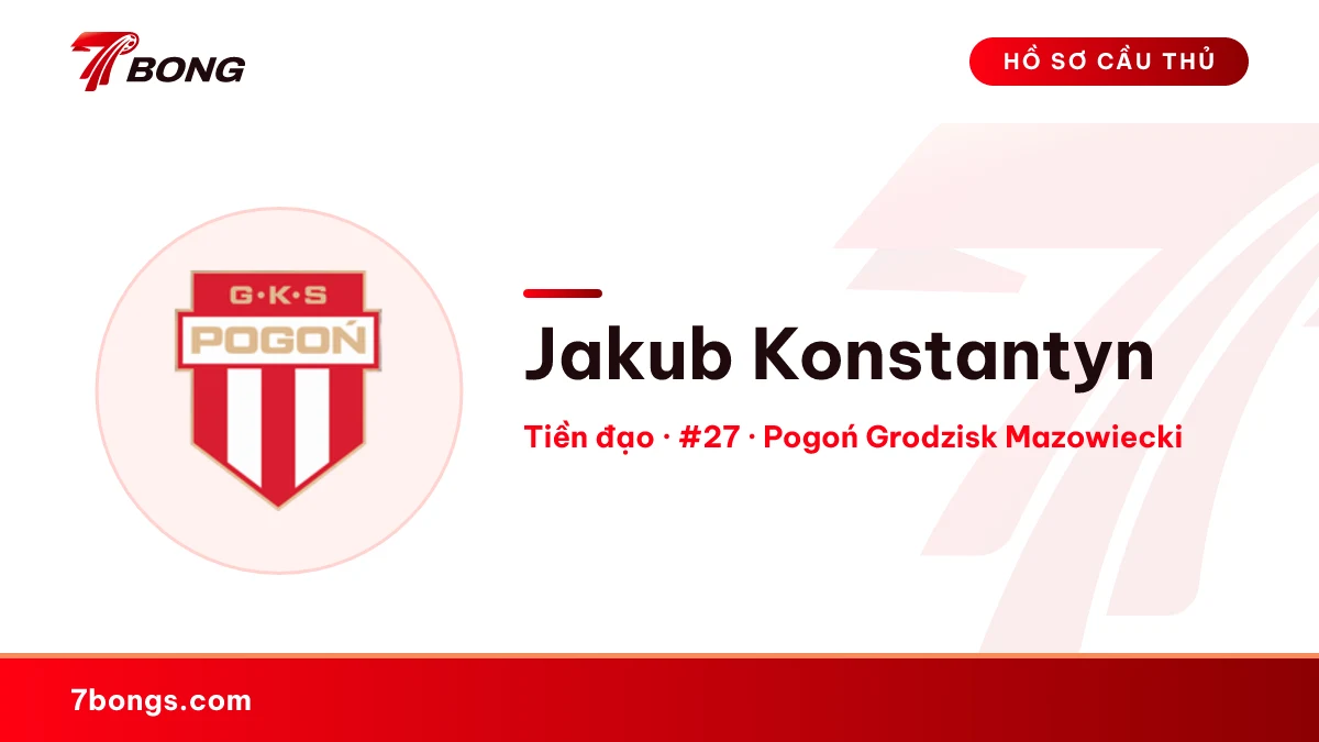 Jakub Konstantyn — Pogoń Grodzisk Mazowiecki