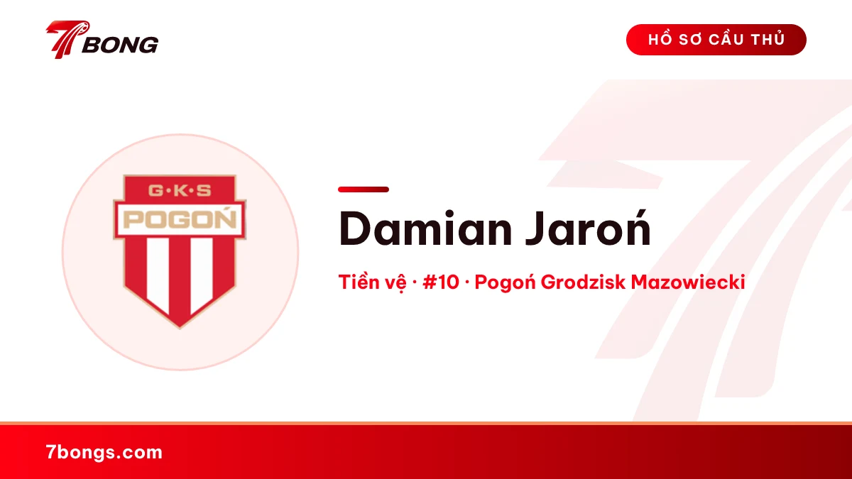 Damian Jaroń — Pogoń Grodzisk Mazowiecki