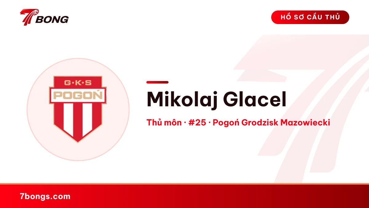 Mikolaj Glacel — Pogoń Grodzisk Mazowiecki
