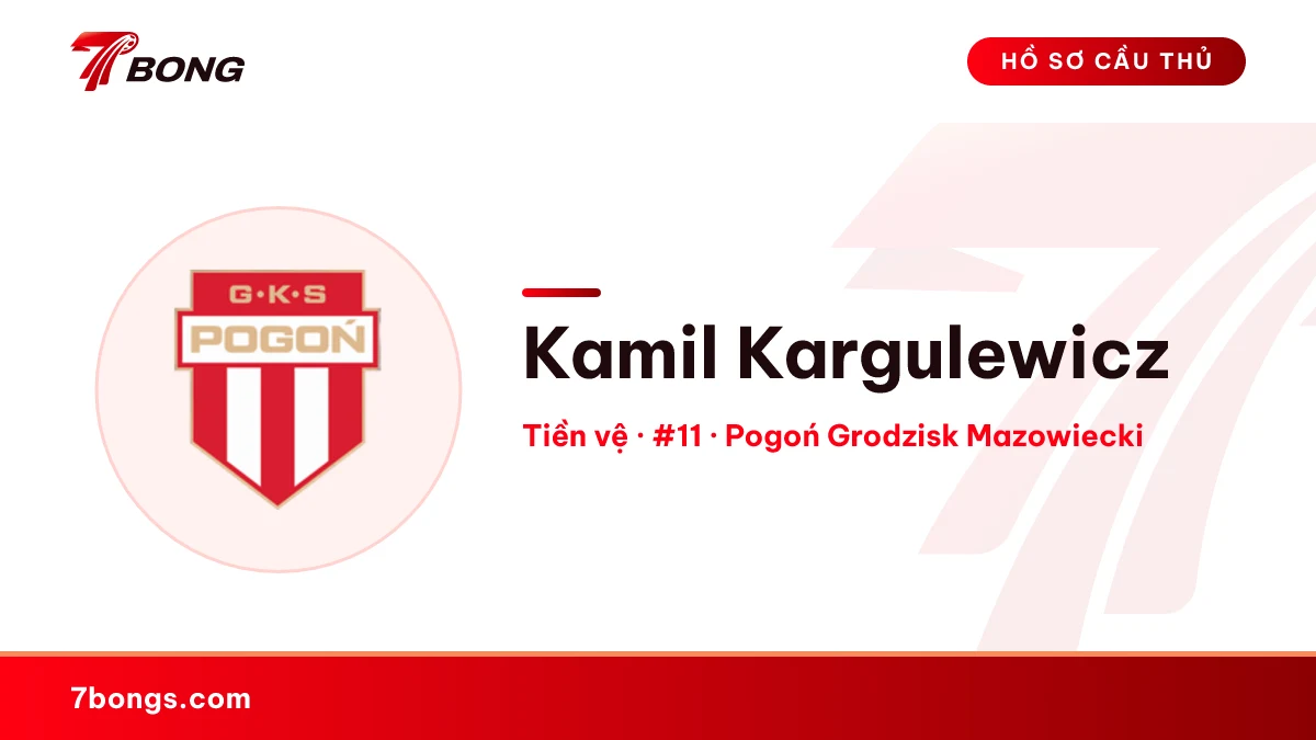 Kamil Kargulewicz — Pogoń Grodzisk Mazowiecki