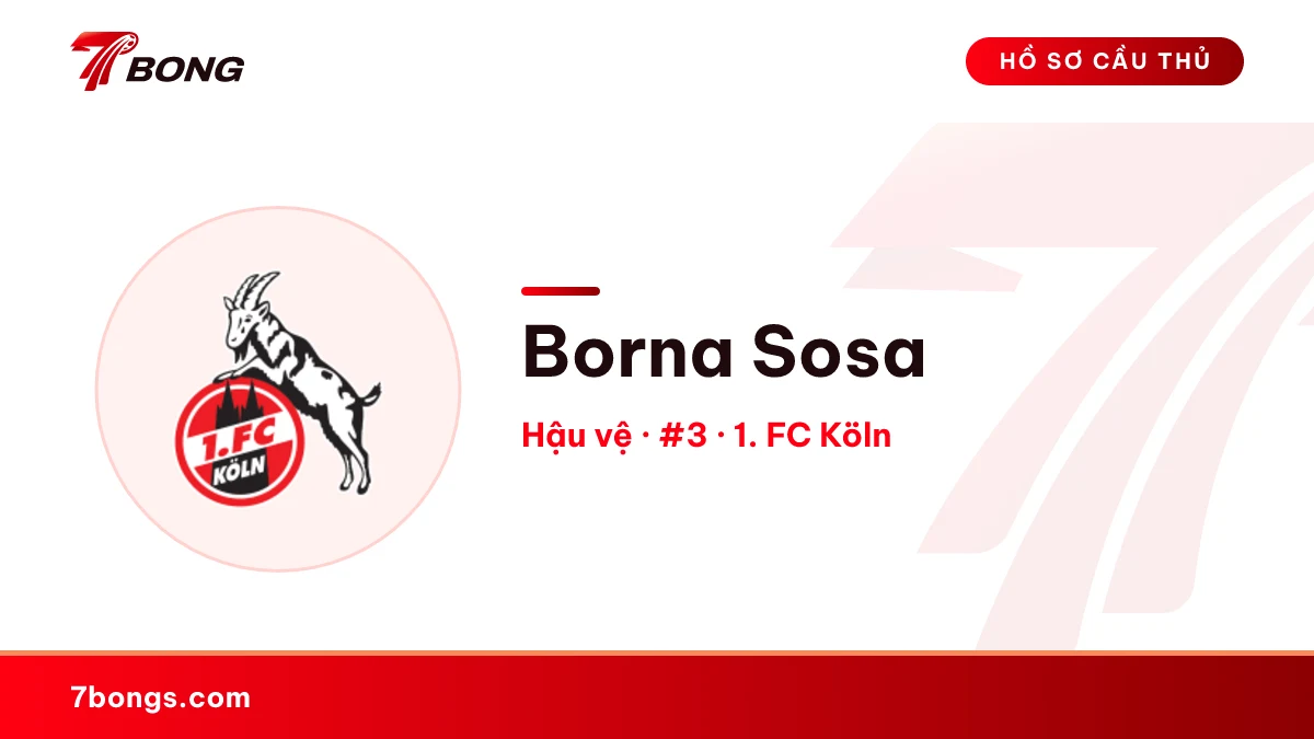 Borna Sosa — 1. FC Köln