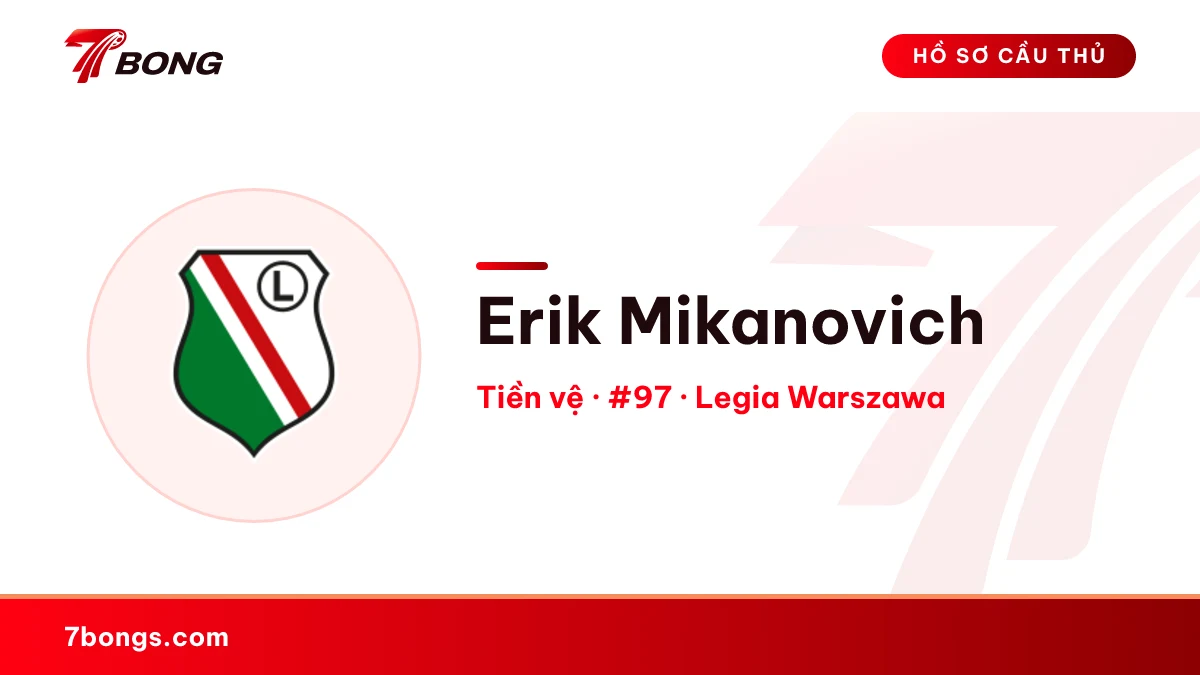 Erik Mikanovich — Legia Warszawa