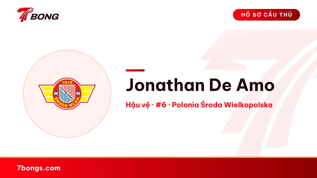 Jonathan De Amo — Polonia Środa Wielkopolska
