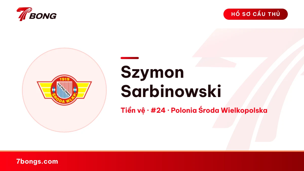 Szymon Sarbinowski — Polonia Środa Wielkopolska