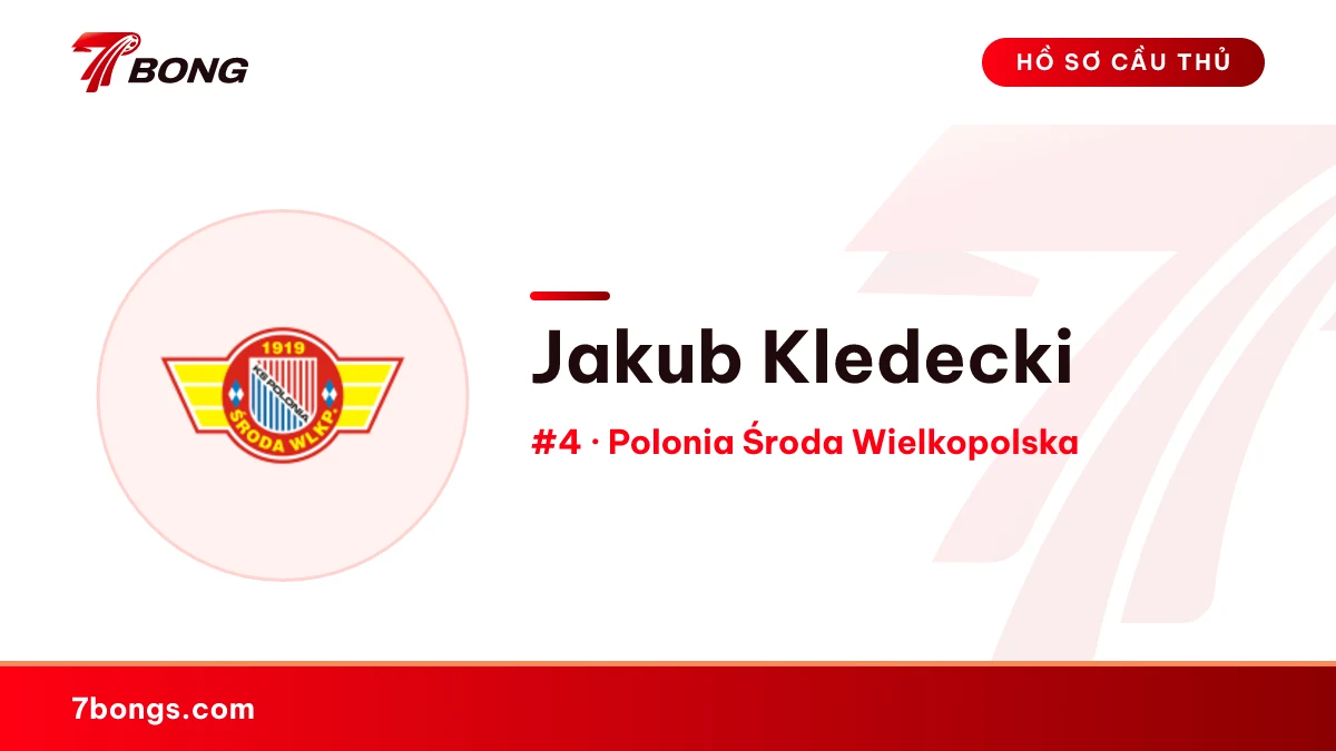 Jakub Kledecki — Polonia Środa Wielkopolska
