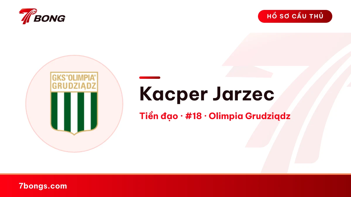 Kacper Jarzec — Olimpia Grudziądz