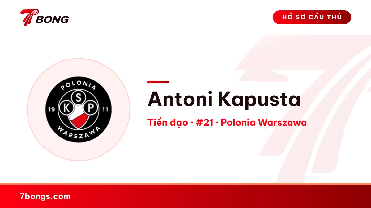 Antoni Kapusta — Polonia Warszawa