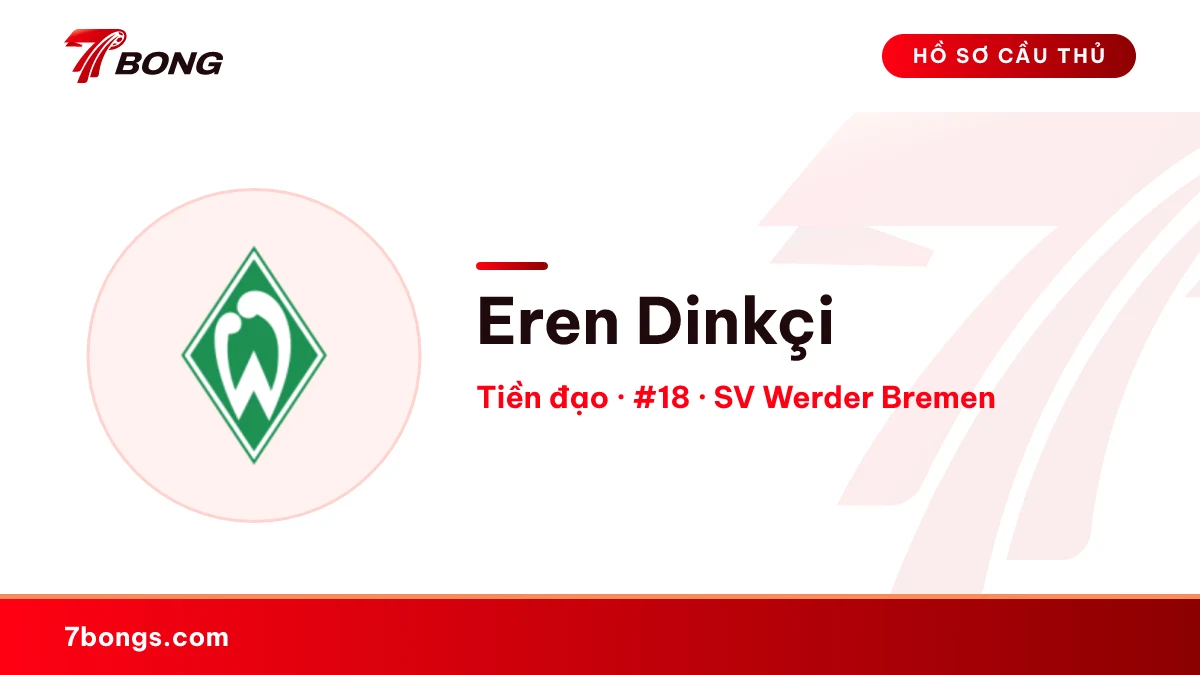 Eren Dinkçi — SV Werder Bremen