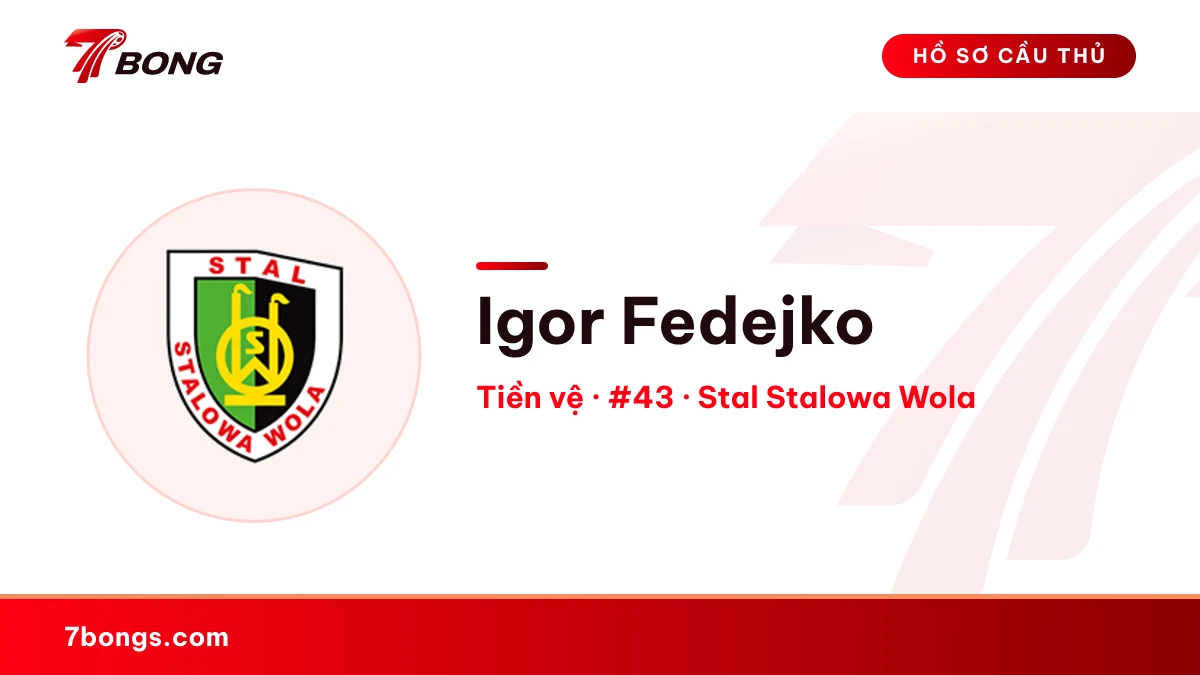 Igor Fedejko — Stal Stalowa Wola