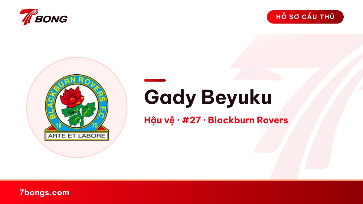Gady Beyuku — Blackburn Rovers