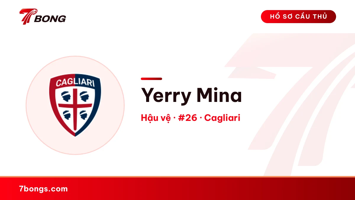 Yerry Mina — Cagliari