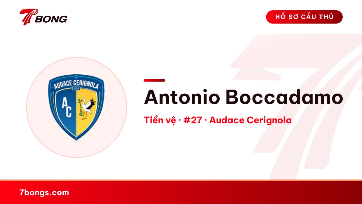 Antonio Boccadamo — Audace Cerignola