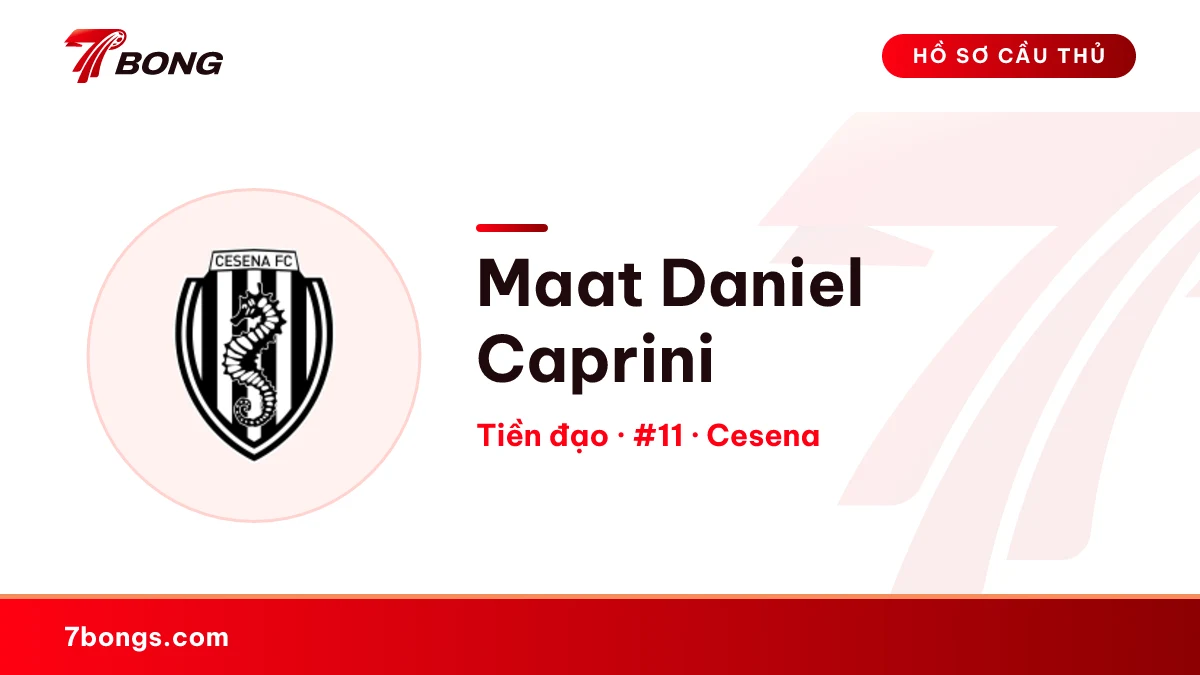 Maat Daniel Caprini — Cesena