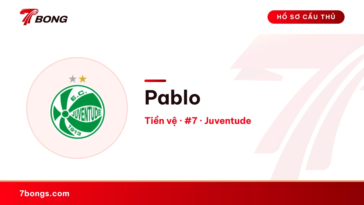Pablo — Juventude