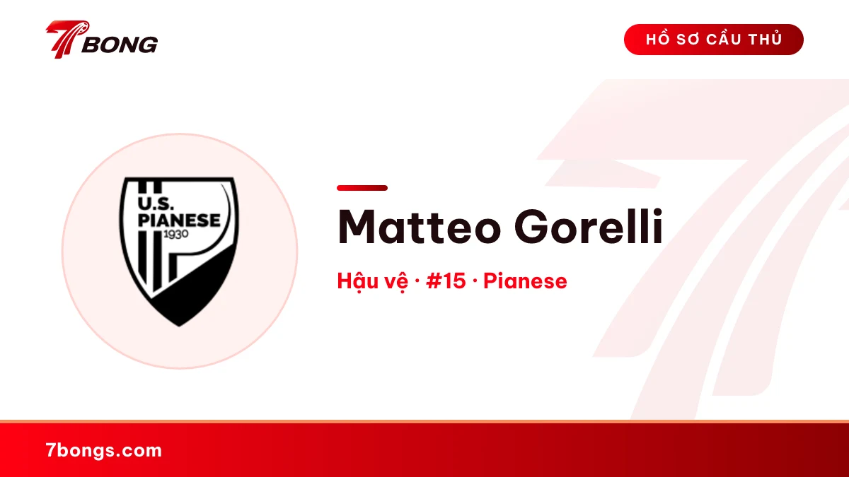 Matteo Gorelli — Pianese