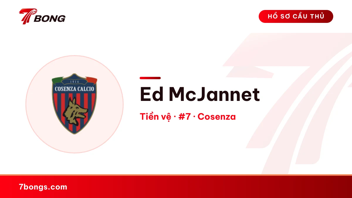 Ed McJannet — Cosenza