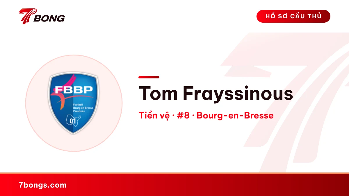 Tom Frayssinous — Bourg-en-Bresse