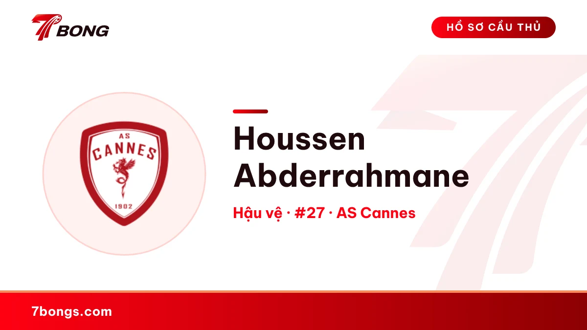 Houssen Abderrahmane — AS Cannes