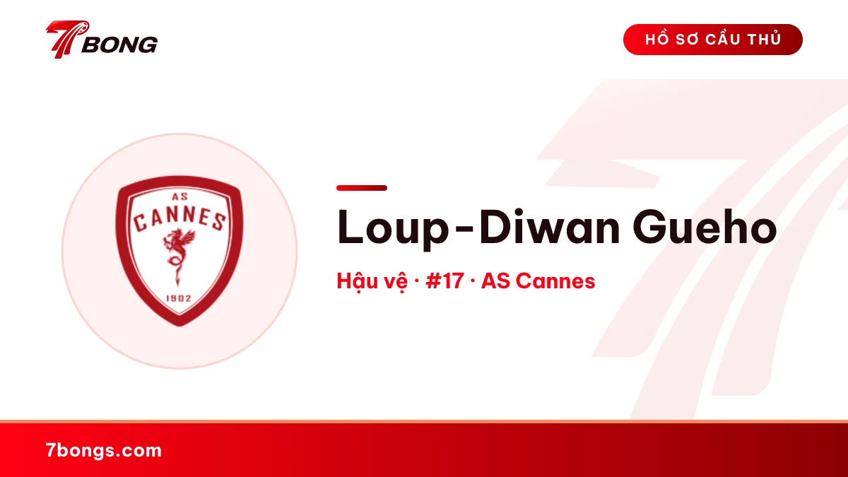 Loup-Diwan Gueho — AS Cannes