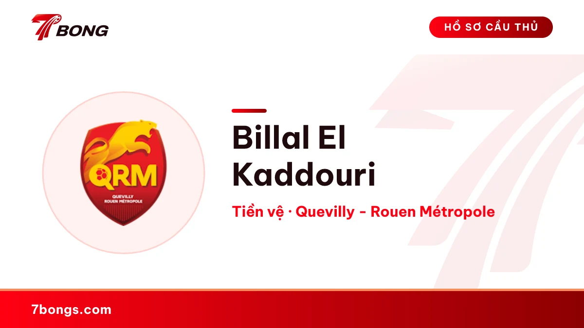 Billal El Kaddouri — Quevilly - Rouen Métropole