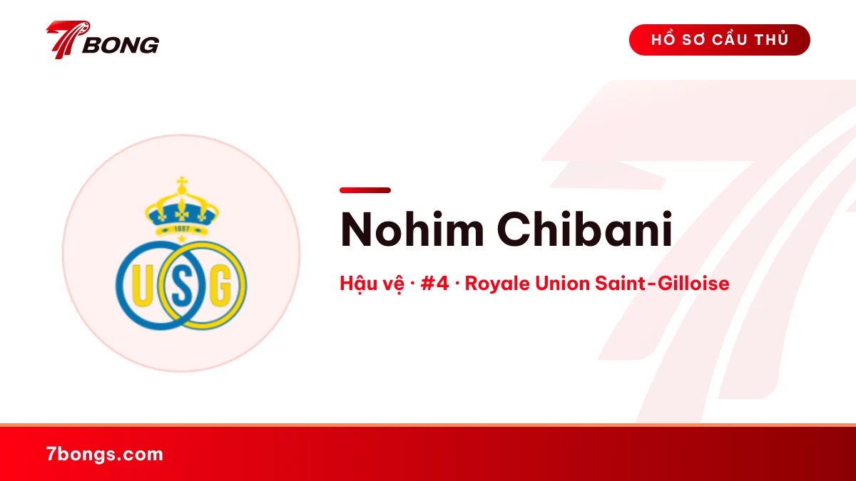 Nohim Chibani — Royale Union Saint-Gilloise