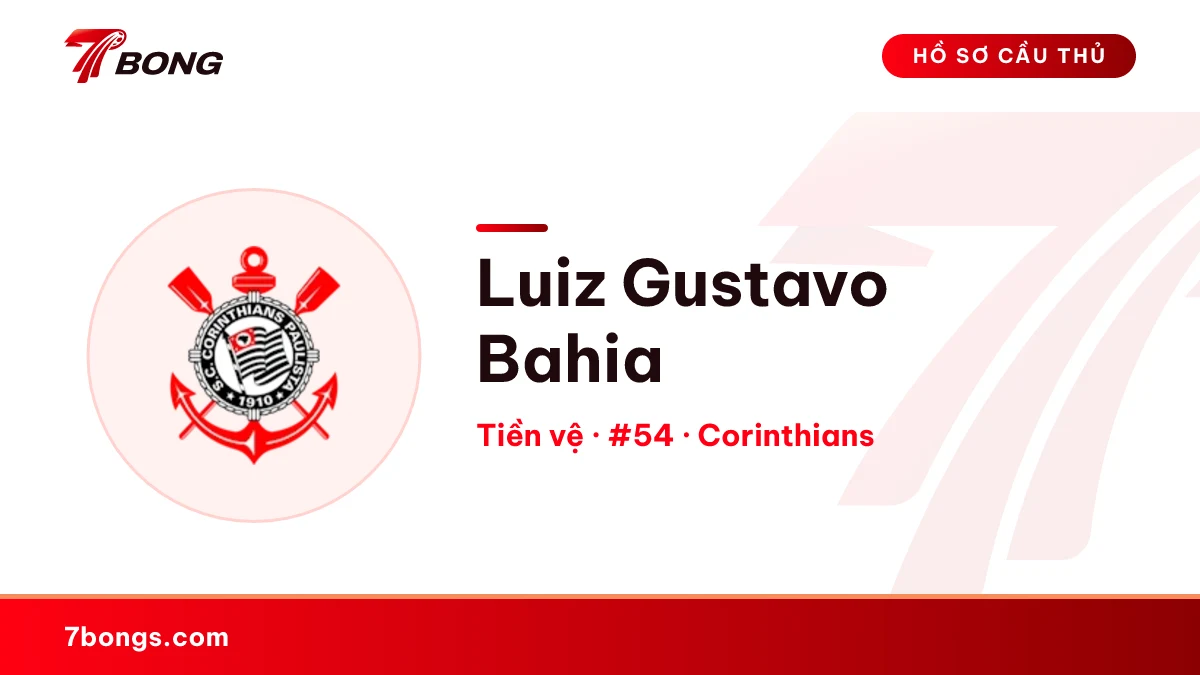 Luiz Gustavo Bahia — Corinthians