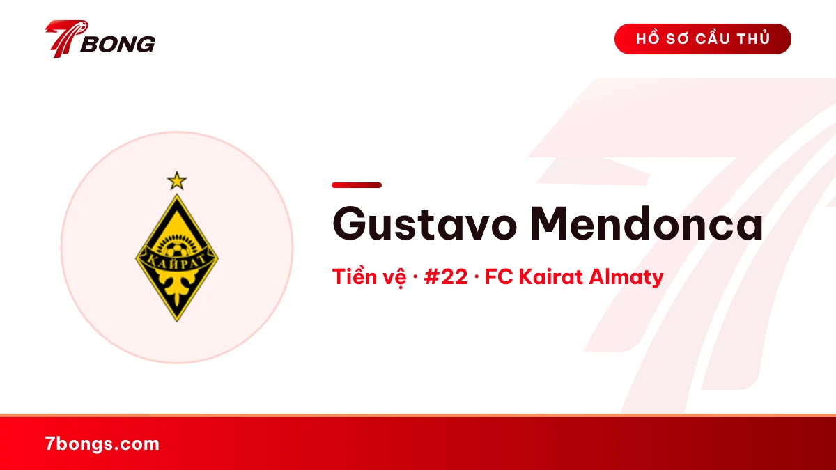 Gustavo Mendonca — FC Kairat Almaty
