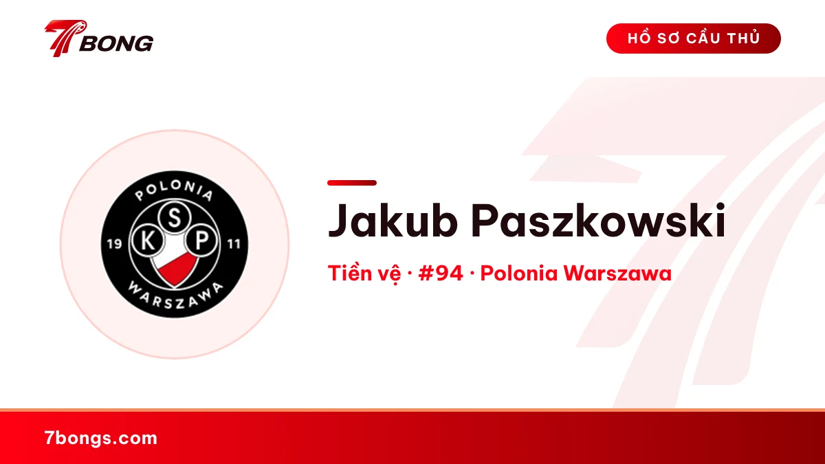 Jakub Paszkowski — Polonia Warszawa