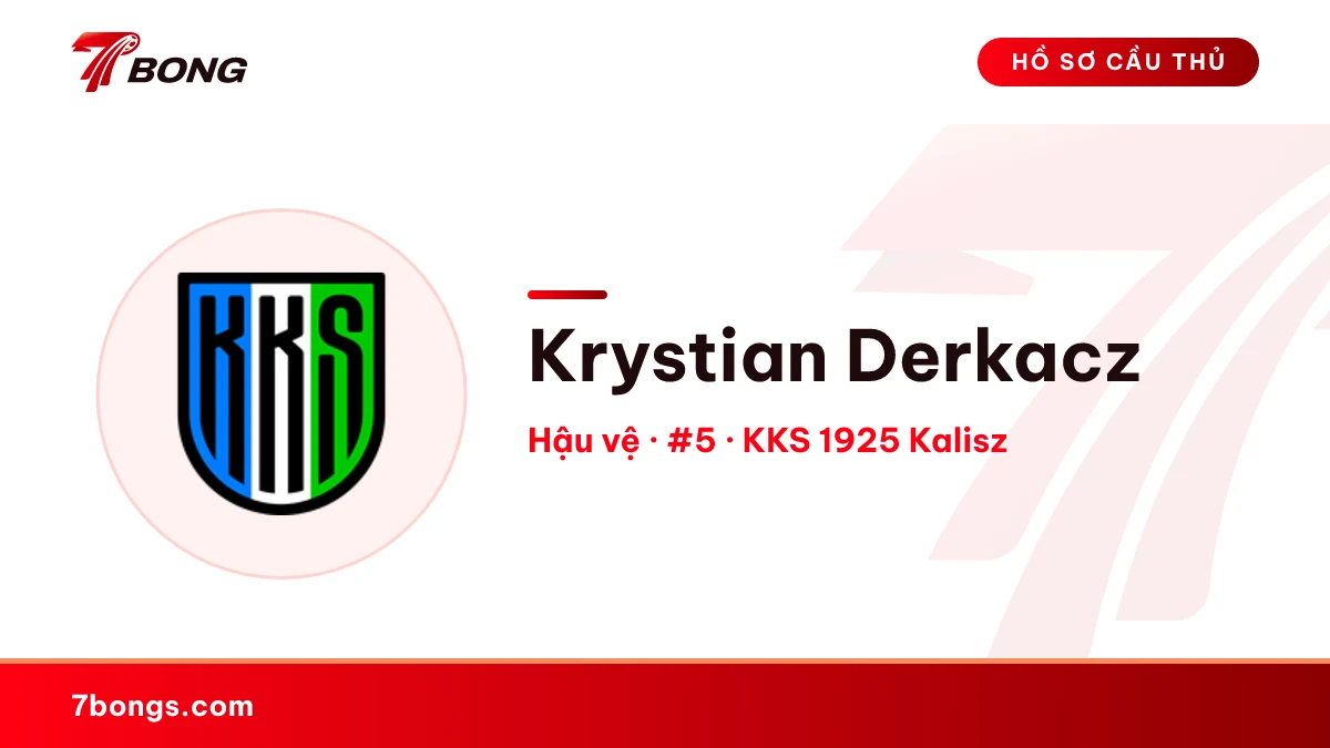 Krystian Derkacz — KKS 1925 Kalisz